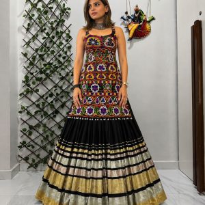 Mirrior Work Lehenga