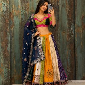Multicolor Lehenga