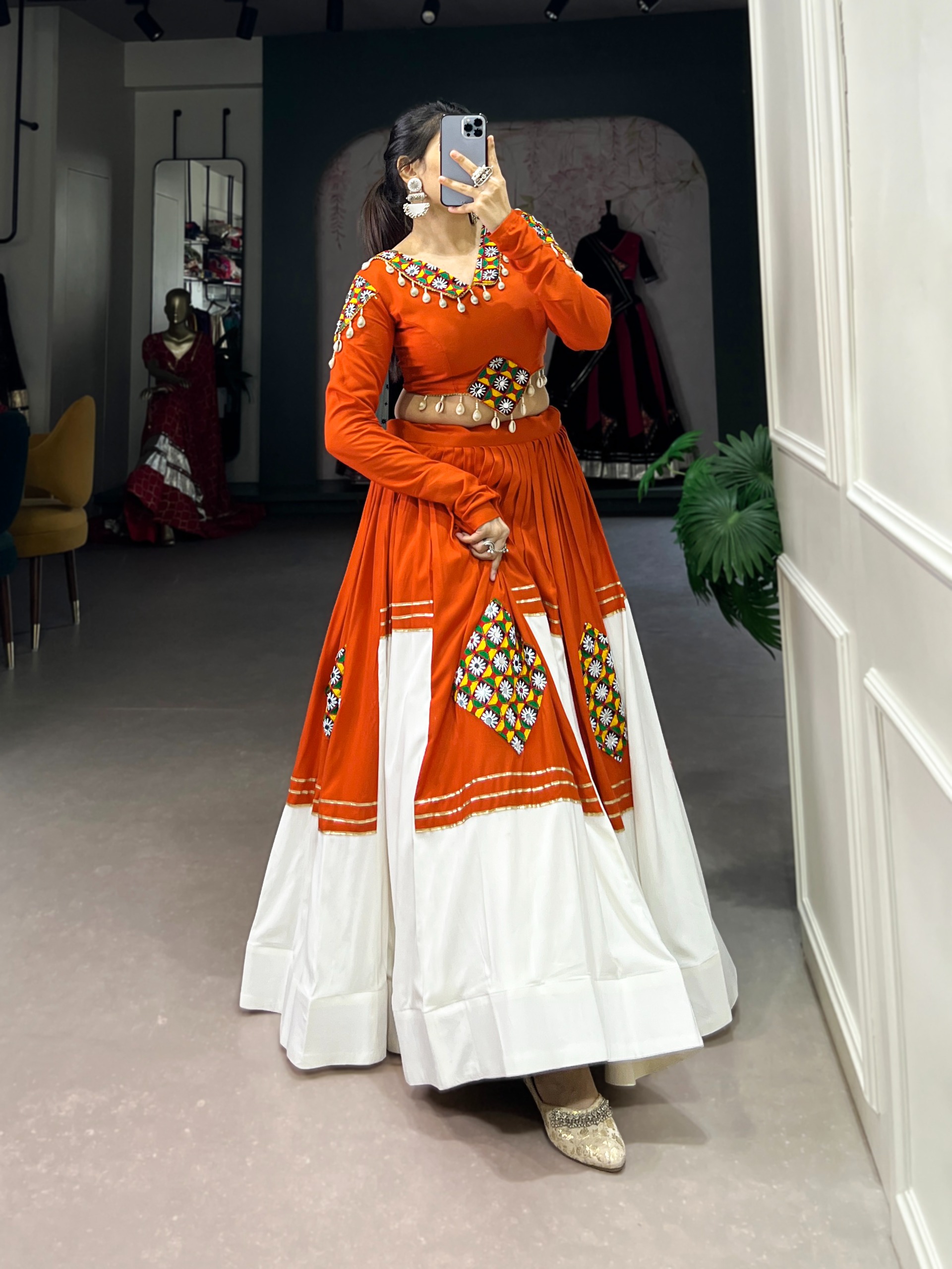 Orange and White Fusion - Image 2