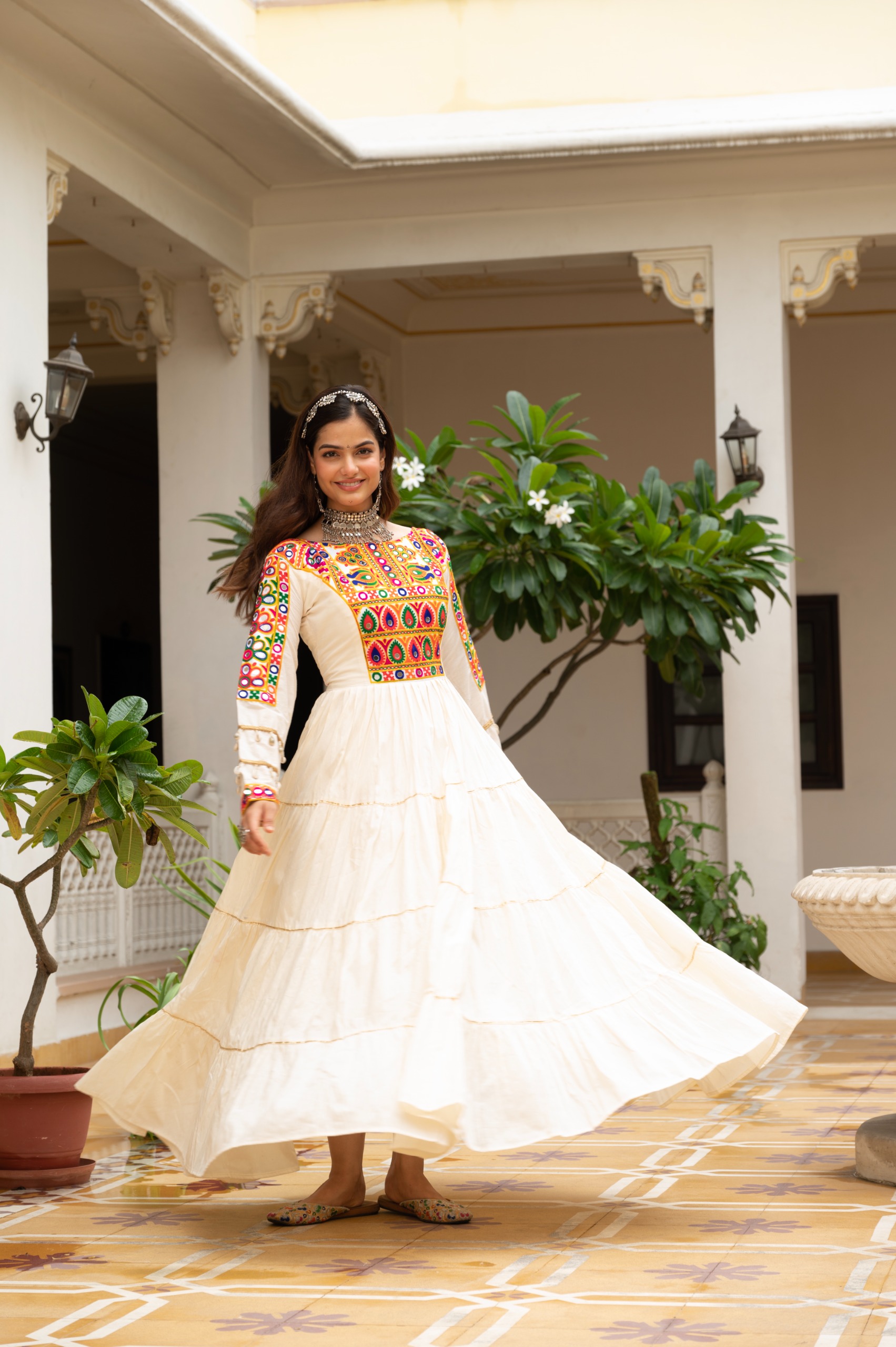Gamthi Work Gown